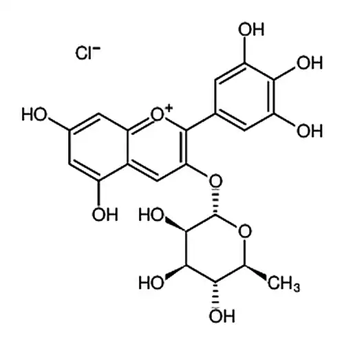 氯化飞燕草素-3-O-鼠李糖苷