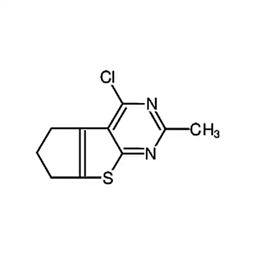 4-氯-2-甲基-6,7-二氢-5H-环戊二烯并[4,5]噻吩并[2,3-d]嘧啶