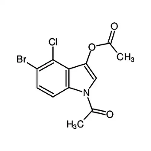 1-乙酰基-5-溴-4-氯-3-吲哚乙酯
