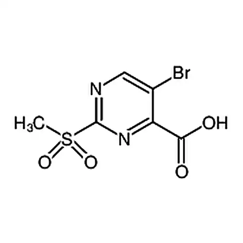 2-甲砜基-5-溴-4-嘧啶甲酸