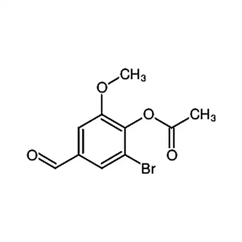 乙酸2-溴-4-甲酰基-6-甲氧基苯酯