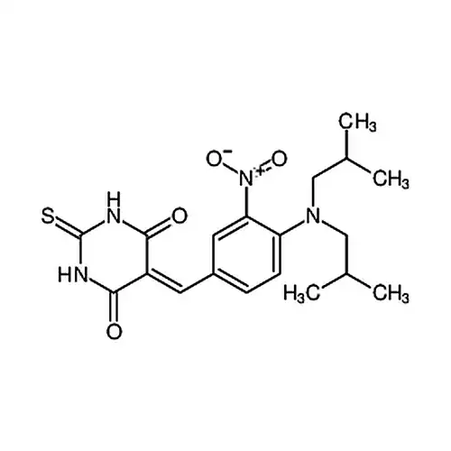 5-(4-(二异丁基氨基)-3-硝基亚苄基)-2-硫代二氢嘧啶-4,6(1H,5H)-二酮