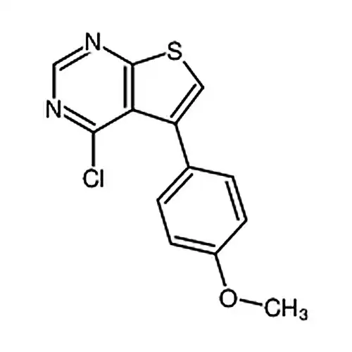 4-氯-5-(4-甲氧基苯基)噻吩并[2，3-D]吡啶