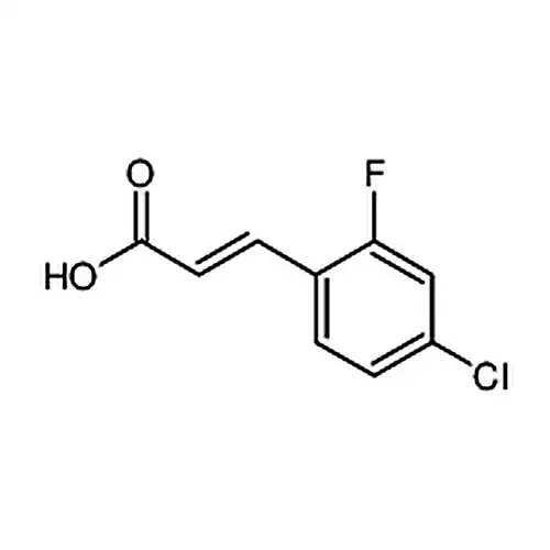 (E)-3-(4-氯-2-氟苯基)丙烯酸