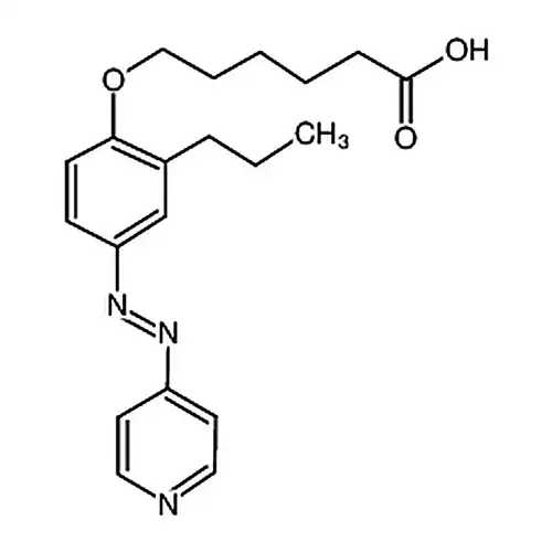 6-[2-丙基-4-(4-吡啶偶氮)苯氧基]己酸