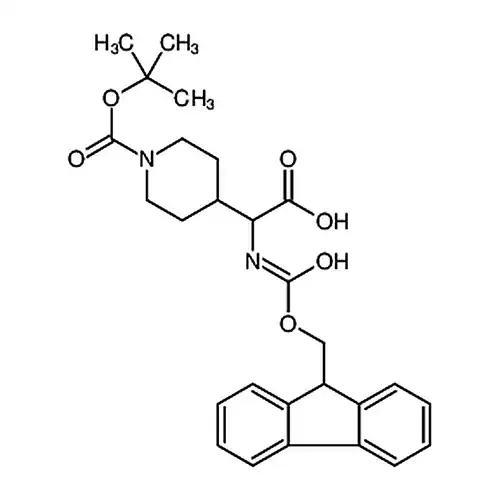 2-(Fmoc-氨基)-2-(1-Boc-4-哌啶基)乙酸