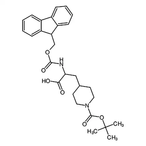 2-(Fmoc-氨基)-3-(1-Boc-4-哌啶基)丙酸