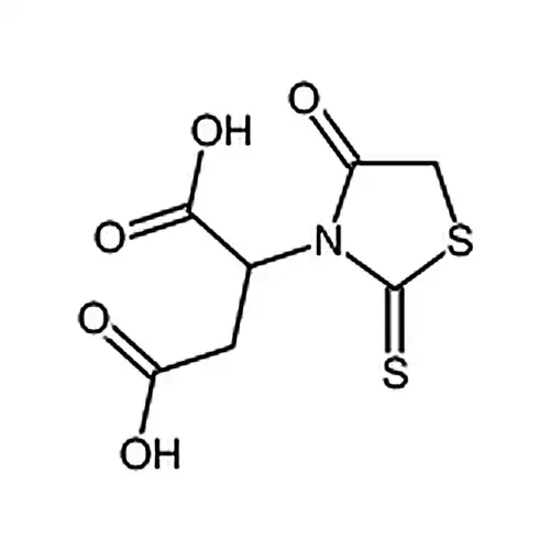 2-(4-氧代-2-硫代噻唑烷-3-基)琥珀酸