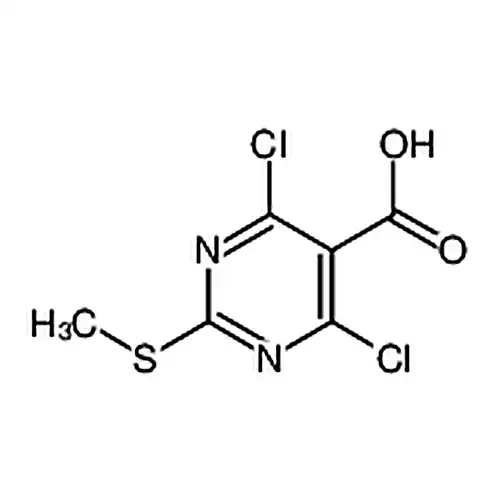 2-(甲硫基)-4，6-二氯嘧啶-5-甲酸