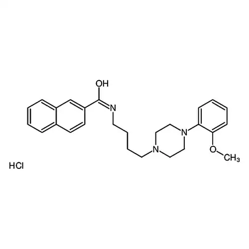 N-(4-(4-(2-甲氧基苯基)哌嗪-1-基)丁基)-2-萘甲酰胺盐酸盐
