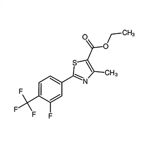 2-[3-氟-(三氟甲基)苯基]-4-甲基-噻唑-5-羧酸乙酯