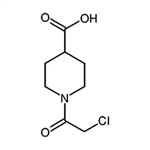 1-(2-氯乙酰基)哌啶-4-羧酸