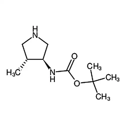 N-[（3S，4R）-4-甲基吡咯烷-3-基]氨基甲酸叔丁酯