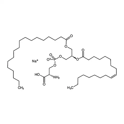 1-硬脂酰基-2-油酰基-sn-甘油-3-磷酸-L-丝氨酸(钠盐)