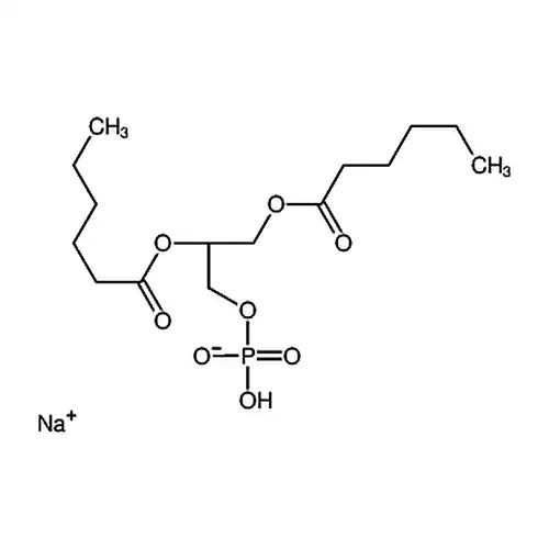 1,2-dihexanoyl-sn-glycero-3-phosphate (sodium salt)