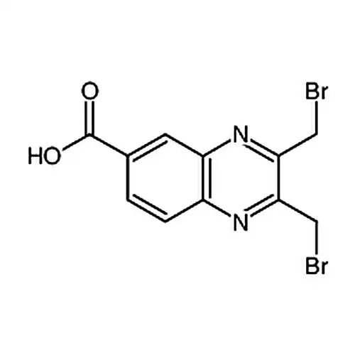 6-Quinoxalinecarboxylic acid， 2，3-bis(bromomethyl)-