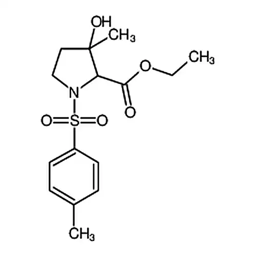 3-羟基-3-甲基-1-对甲苯磺酰基吡咯烷-2-甲酸乙酯
