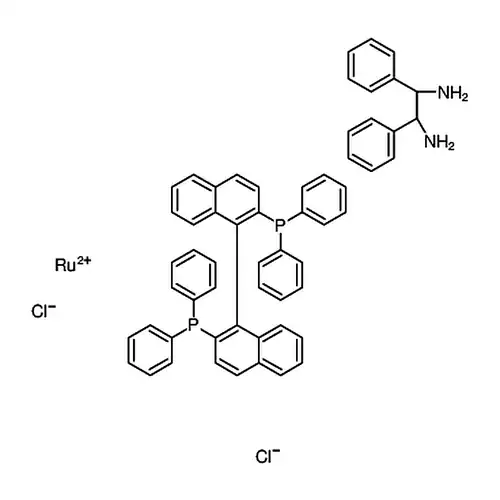 二氯[(S)-(-)-2，2'-双(二苯基膦)-1，1'-联萘][(1R，2R)-(+)-1，2-二苯基乙烯二胺]钌(II)