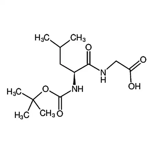 (S)-2-(2-((叔丁氧基羰基)氨基)-4-甲基戊酰胺)乙酸
