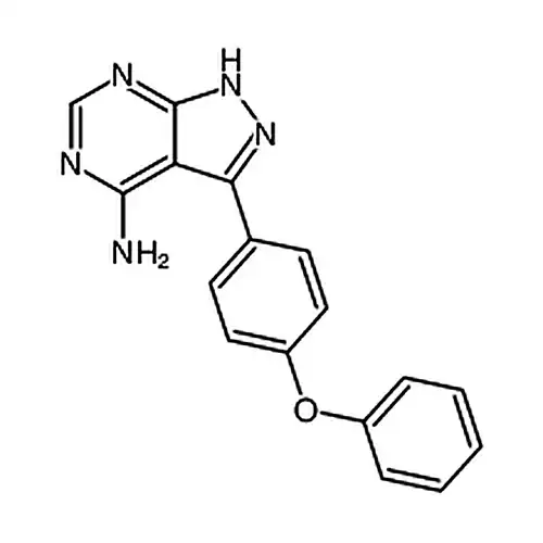 3-(4-苯氧基苯基)-1H-吡唑并[3，4-d]嘧啶-4-胺
