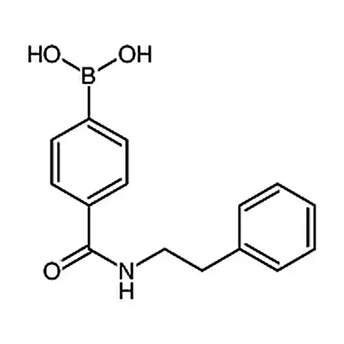 (4-(苯乙基氨基甲酰基)苯基)硼酸