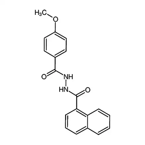 1-(4-甲氧苯甲酰基)-2-(1-萘甲酰基)-肼