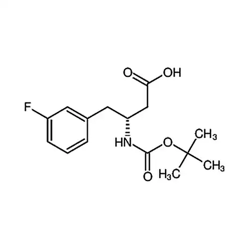 BOC-(R)-3-氨基-4-(3-氟苯基)-丁酸
