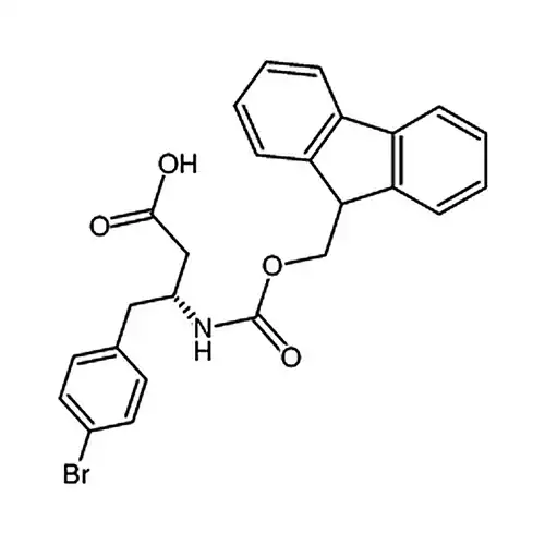(R)-3-((((9H-芴-9-基)甲氧基)羰基)氨基)-4-(4-溴苯基)丁酸