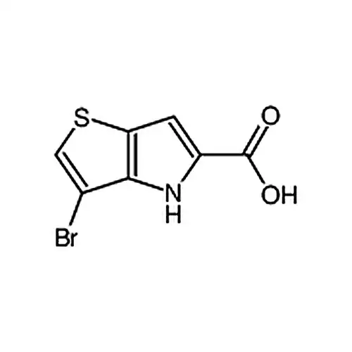 3-溴-4H-噻吩并[3，2-B]吡咯-5-羧酸