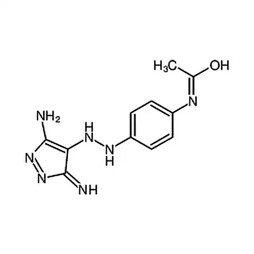 N-(4-(2-(3,5-二氨基4H吡唑-4-亚基)肼基)苯基)乙酰胺