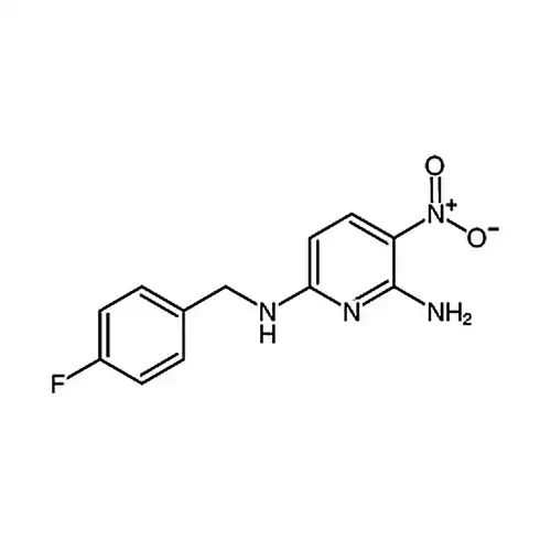 2-氨基-3-硝基-6-(4-氟苄基氨基)吡啶