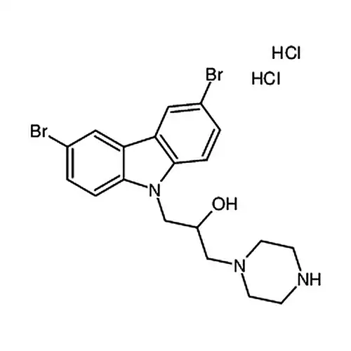 1-(3,6-二溴-9H-咔唑-9-基)-3-(哌嗪-1-基)丙-2-醇