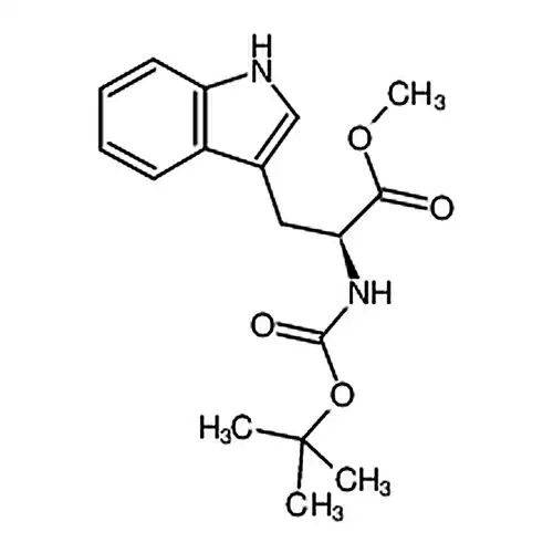 (S)-2-((叔丁氧基羰基)氨基)-3-(1H-吲哚-3-基)丙酸甲酯