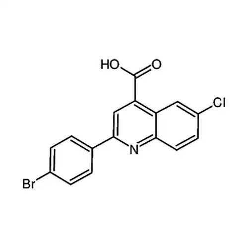 2-(4-溴苯基)-6-氯喹啉-4-羧酸