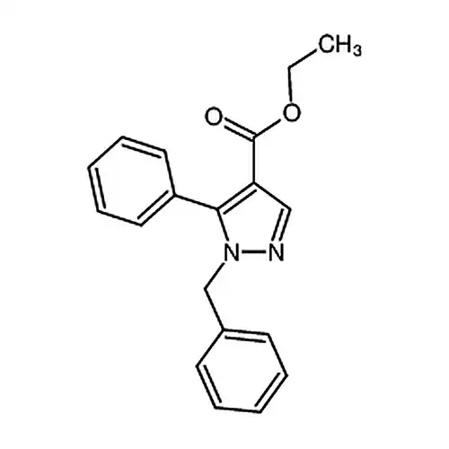 1-苄基-5-苯基-1H-吡唑-4-甲酸乙酯