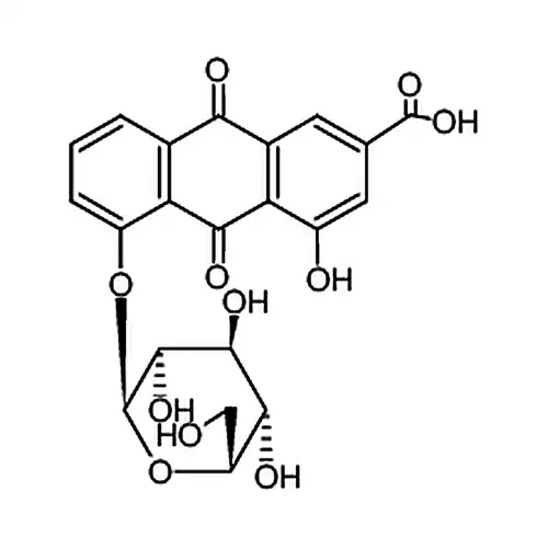 大黄酸-8-β-D-吡喃葡萄糖苷