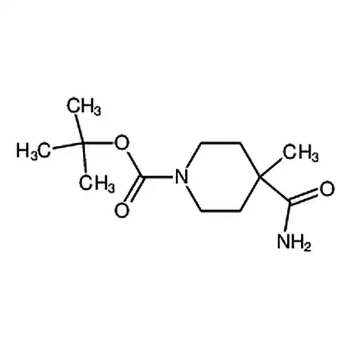 1-Boc-4-甲基-4-哌啶甲酰胺