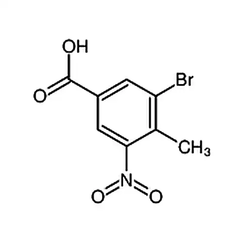 3-溴-4-甲基-5-硝基苯甲酸