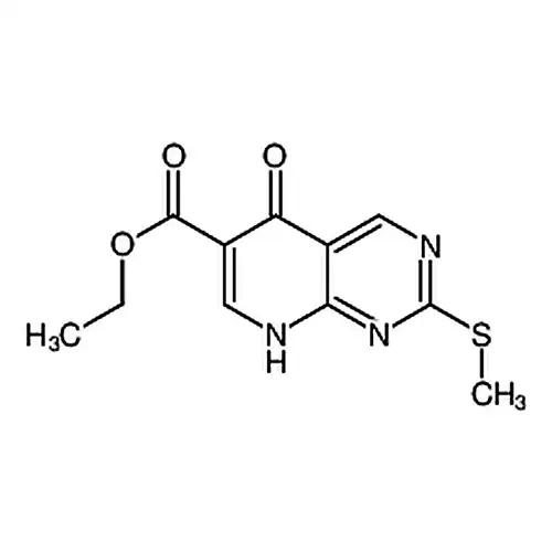 2-(甲硫基)-5-氧代-5，8-二氢吡啶并[2，3-D]嘧啶-6-羧酸乙酯