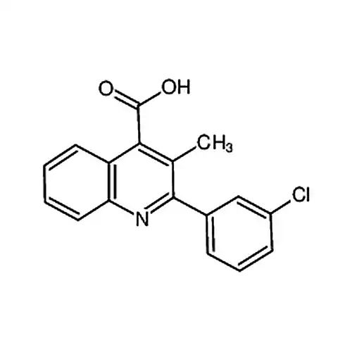 2-(3-氯苯基)-3-甲基喹啉-4-羧酸