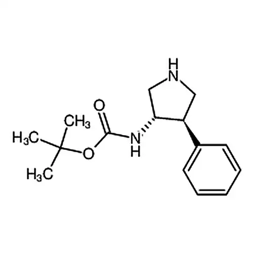 rel-叔丁基((3S，4R)-4-苯基吡咯烷-3-基)氨基甲酸酯