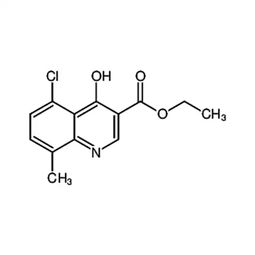 5-氯-4-羟基-8-甲基喹啉-3-羧酸乙酯