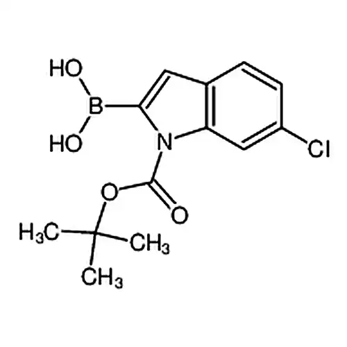 (1-(叔丁氧基羰基)-6-氯-1H-吲哚-2-基)硼酸