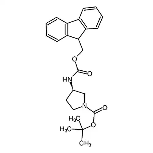 (R)-(-)-N-Boc-3-N-Fmoc-氨基吡咯烷