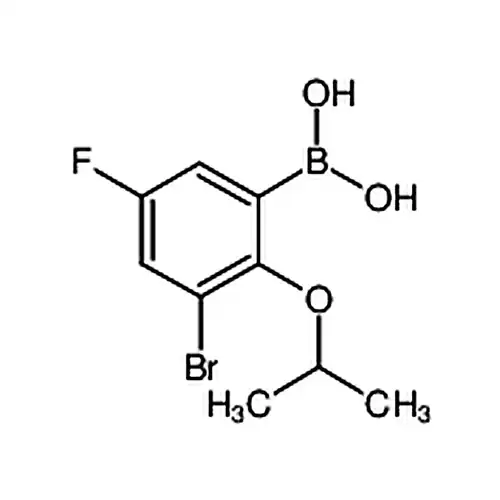 3-溴-5-氟-2-异丙氧基苯基硼酸