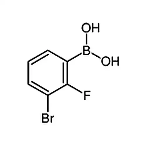3-溴-2-氟苯硼酸（含有数量不等的酸酐）