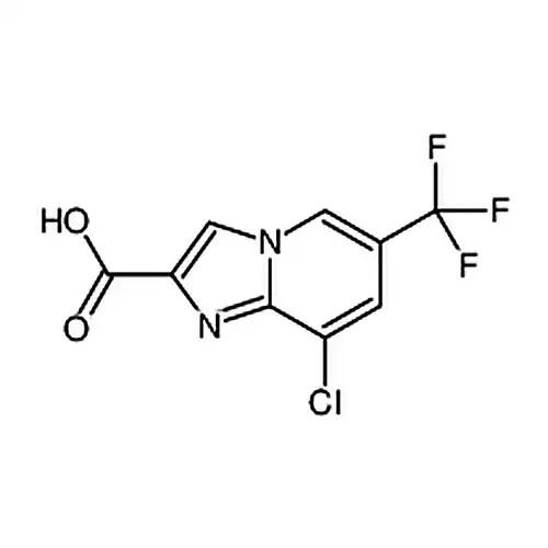 8-氯-6-(三氟甲基)咪唑并[1,2-a]吡啶-2-羧酸