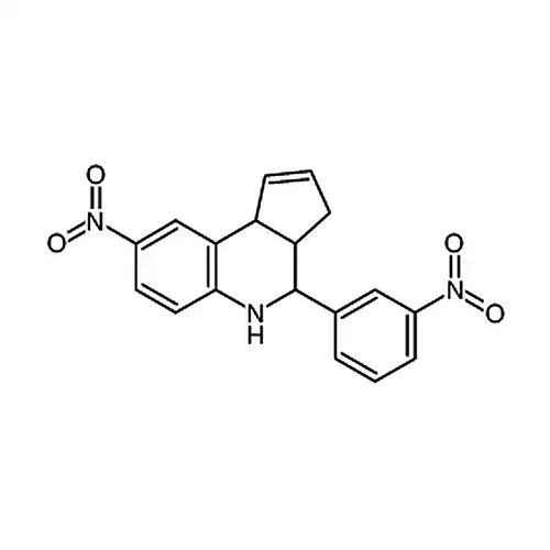 8-硝基-4-(3-硝基苯基)-3a,4,5,9b-四氢-3H-环戊二烯并[c]喹啉
