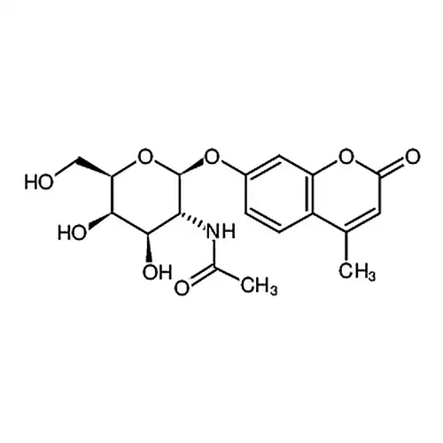 4-甲基伞形酮基2-乙酰氨基-2-脱氧-β-D-吡喃半乳糖苷