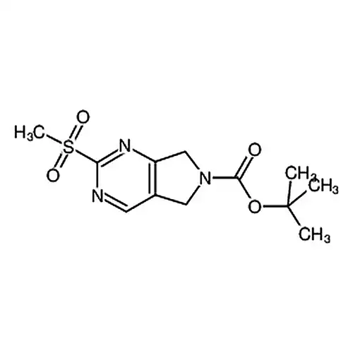 2-甲磺酰基-5H-吡咯并[3，4-d]嘧啶-6(7H)-甲酸叔丁酯